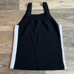 Anthropologie color blocked knit tank